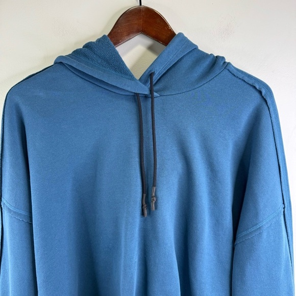 Under Armour UA BTG Terry Crop Hoodie Size Large Oversized Activewear Sporty - Picture 6 of 14